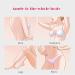 Wax Roll On Professional Roll on Depilatory Wax Hair Removal Wax Cartridge for Men-Women 4 Pack Wax Depilatory Wax Roller 100g (Lavender) - Buy Online on GoSupps.com