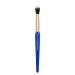 Bdellium Tools Professional Makeup Brush - Golden Triangle Series 787 Duet Fibre Large Tapered Blending - With All Vegan and Soft Synthetic Fibers For Controlled Lightweight Application (Blue 1pc)