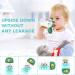 12oz Toddler Sippy Cup with Straw, Leak-Proof Soft Baby Learner Cup with Lid - Green Panda Design | Suitable for Infants 6 Months+ | Trainer Cup for Toddlers - Buy Online on GoSupps.com