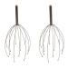 2 pieces head massager Relax massage spider as head scratcher head massage stimulator PURE relaxation (2 pieces from all-around24)