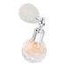 WOFASHPURET 1pc Body Air Bag Powder Hair Perfume Shimmering Face Powder Highlighter Sprayer Makeup Tools Glass Golden 1 count (Pack of 1)