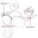 LVIOE Blue Filter Glasses - Over Glasses for Eye Strain Relief | Computer Glasses for All Wearers - Buy Online on GoSupps.com