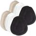 6 Pairs Forefoot Pad High Heels Insert Metatarsal Support Pad High Heel Toe Pads Shoes Tongue Patch Reusable Pads for Foot Heel Inserts Heel Cushion Half Size Pad Non-Slip Flannel/895 21213 8.5X6.7CM Assorted Color
