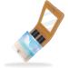 Premium Leather Lipstick Case with Mirror | Mini Organizer & Holder Bag | Beach Seashell Conch Design - Buy Online on GoSupps.com