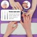 CUHZA Pedicure Tool Set 3 Pieces Double Ingrown Toenail Nail File and Cuticle Fork for Nail Care - Buy Online on GoSupps.com