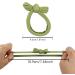 Hair Ties 5 Pieces Elastic Hair Bands Seamless Ponytail Holders for Thick Hair Bow Knotted Hair Bobbles Hair Accessories for Women Girls - Buy Online on GoSupps.com