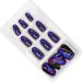 Full Cover False Nails Easy Trim File Artificial Fake Nails Convenient 12 Different Sizes Bright Color Fashionable for Home Use for Nail Salons(LG05) - Buy Online on GoSupps.com