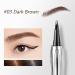LXZJJM Bifurcated Water Eyebrow Pencil Liquid Eyebrow Pen Waterproof Brow Pen with Micro-Fork Tip Creates Natural Looking Brows Effortlessly (#03 Dark Brown) - Buy Online on GoSupps.com