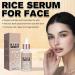 2PCS Rice Exfoliating Serum for Face - Gentle Peel & Brightening Essence Deep Cleanse Vegan Formula - Buy Online on GoSupps.com