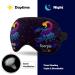 Scorpio Zodiac Constellation Sleep Mask - Adjustable Eye Cover for Sleeping - Blocks Light for Night Travel and Naps - Men and Women - Buy Online on GoSupps.com