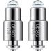 2 Pcs Halogen Replacement Bulbs Compatible with Welch Allyn 3.5v Lamp 06500-u Otoscope Lamp