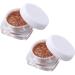 DOITOOL 6 pcs Kit Loose Gold Cosmetic Party Pearl Pigments Eye Glitter Makeup Shimmer Powder Mineral 1 count (Pack of 1) Goldenx3pcs - Buy Online on GoSupps.com