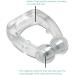 Silicone Magnetic Anti Snore Nose Clip - 2 pcs Nose Vents - Snoring Aid for Men and Women by Vivostar - Buy Online on GoSupps.com