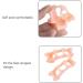 2 Pairs Gel Toe Separators for Bunion & Hammer Toe Relief - Toe Spacers & Straighteners for Foot Pain - Men & Women, White - Buy Online on GoSupps.com