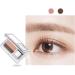 Eyeshadow Waterproof Two-Color Lazy Eyeshadow Double Colors Glitter Eyeshadow Waterproof Long Lasting for Beginner Pearl Camel Assorted Color - Buy Online on GoSupps.com