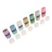 7 Bottles Body Holographic Sequins Glitter Stick Body Chunky Glitter Stick Vibrant Colors Holographic Sparkles Body Face Hair Glitter Gel Festival Makeup