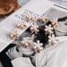 10 Mini Pearl Hair Clips for Women & Girls - Wedding Flower Hair Accessories - Mother's Day Gift - Buy Online on GoSupps.com