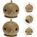 2 Pcs Box Heat Moxa Burner Moxa Stick Burner Moxa Pot Moxa Tank Tool Moxibustion Box Heating Suite - Buy Online on GoSupps.com