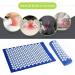 High Pulse Acupressure Set Acupuncture Mat& Pillow Set Set Relieve Back Neck and Sciatic Pain Relax Muscles Relieve Insomnia - Bandage + Travel Bag Purple - Buy Online on GoSupps.com