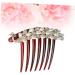 Angoily Hair Comb Different Occasions Unique Design Hair Clip Comb No Peculiar Smell Durable French Side Combs Thick Hair Girls Hair Styling Fine Craft Vintage Women's Rhinestone - Buy Online on GoSupps.com