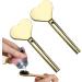 Stainless Steel Toothpaste Tube Key - 2 Pack | Metal Squeeze for Toothpaste Creams & Cosmetics - Buy Online on GoSupps.com