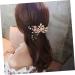 DOITOOL Flower Hair Accessories Wedding Hair Comb Pearl Hair Comb Jeweled Hair Combs Crystal Hair Comb Crystal Hair Accessories Hair Side Comb Bridal Side Comb Pink Rhinestones Bride Gem - Buy Online on GoSupps.com