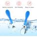 Vicloon Baby Fork and Spoon Set - 6 PCS Stainless Steel Toddler Utensils | Baby Feeding Cutlery Utensils for Kids - Red/Blue/Yellow - Buy Online on GoSupps.com