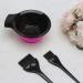 Professional Hair Dye Bowl Set - Plastic Mixing Tint Bowls for Home and Salon Use in Assorted Colors - Pink - Buy Online on GoSupps.com
