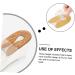FRCOLOR 2 Pairs Transparent Heel Pads - Silicone Heel Cushion & Elevator Insoles for Women & Men Shoes - Buy Online on GoSupps.com