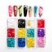 Kys Pretty 3D Nail Art Supplies, 2 boxes 3D Flowers for Nails, 12 Grids 3D Flower Nail Charms with metal Nail caviar beads, Nail accessories for manicure DIY nail decoration, Nail Art Kit