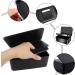 Wet Wipes Dispenser Box with 2 Baby Wet Wipes Pouches - Travel-friendly, Dustproof, Reusable - Keep Wipes Fresh at Home, Office, Car - Black - Buy Online on GoSupps.com
