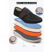 DENACARE Men's Wide Width Adjustable Closure Shoes for Diabetic Edema Plantar Fasciitis - Size 11.5W Black - Buy Online on GoSupps.com