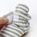LACOFIA Baby Anti-Slip Soft Sole Slipper Booties - Infant Winter Crib Shoes (6-12 Months, Light Gray Stripes) - Buy Online on GoSupps.com
