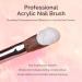 MelodySusie Kolinsky Acrylic Nail Brush - Professional Size 8 Glitter Brush for Nail Art - Aurora Collection - Buy Online on GoSupps.com