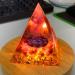 Ycingcheng 6cm Pyramid Orgon Crystal Energy Tower for Healing, Chakra Balance, and Immune System Boost - Buy Online on GoSupps.com