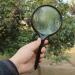 Magnifying Glasses Educational Hobby Magnifiers Large Mirror Magnifying Glass 5X Reading Elderly 100Mm Scratch-Resistant Glass Lens Comfortable Anniversary - Buy Online on GoSupps.com
