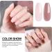Jelly Nail Polish Set - Nude Nail Varnish Sets - Quick Dry & Long Lasting Jelly Nude Nail Polish - Oil-Based Formula Nail Polish Gift Set with Top Coat - No Need Cure Nail Paint - Buy Online on GoSupps.com