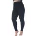 Buy Plus Size 4XL Medical Compression Pantyhose - 20-30 mmHg for Edema & Varicose Veins | Footless Waist High Leggings for Men & Women - Buy Online on GoSupps.com