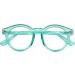 Buy Oval Green Blue Light Blocking Glasses for Men & Women | Reduce Eye Strain & Improve Sleep - Buy Online on GoSupps.com