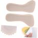 4 Pairs Cork Cropped Invisible Insoles - Anti-Slip Shoe Inserts for Comfort & Support | Cushioned Shoe Padding for Pumps & Everyday Walking - Buy Online on GoSupps.com