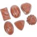HOMSFOU 24 Pcs Simulation Chocolate Decorative Chocolate Decor Fake Candy Cake Decorating Fake Cookies Kids Bulk for Desserts Desktop Fake Chocolate Artificial Children's Products Pvc 3d Coffeex4pcs 3.9X2.8X1.8CMx4pcs - Buy Online on GoSupps.com