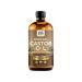 DAS NATURALS Organic Castor Oil | Cold-Pressed Castor Seed Oil | Premium Grade Carrier Oil | Hair Eyelashes and Eyebrow | Skin Hair & Body Use | 16 fl oz