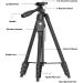 Professional 60 Camera Tripod with Phone Mount & Remote | Aluminum Portable Stand with Travel Bag | Compatible with Phone, Camera, Projector, DSLR | 5-Section Tripod - Buy Online on GoSupps.com
