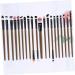 Baluue 20pcs Eyeliner Eyeshadow Brush Kit Makeup Brush Kit Eyeshadow Tools - Buy Online on GoSupps.com