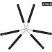 3 Pack Safe Foam Rubber Training Nunchucks for Kids & Beginners | Steel Chain Practice for Martial Arts E-Jades - Buy Online on GoSupps.com