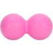 Verdant Touch Neck Massage Ball - Silicone Peanut Shape for Neck & Shoulder Relief 3 Pack - Rose Red | International Shipping Available - Buy Online on GoSupps.com