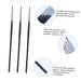 Housoutil 4pcs Fine Eyeliner & Lip Brush Kit | Soft Makeup Brushes for Eyeliner & Lips | Travel-Friendly Makeup Accessories - Buy Online on GoSupps.com