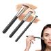 Zeayebsr 3 Pieces Foundation Brush Liquid Foundation Brush Concealer Brush Make Up Brush with Soft Synthetic Fiber Face Make Up Brushes for Creamy Powder or Liquid Foundation