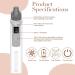 Blackhead Remover Black Head Remover for Face Whitehead Acne Remover with 6 Suction Power 4 Probes and LED Display Deep Cleansing Unclogging Pores Blackhead Remover Tool - Buy Online on GoSupps.com