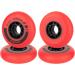 AOWESM Inline Skate Wheels 85a Replacement 76mm Red 4-Pack - Roller Hockey Skates Accessories - Buy Online on GoSupps.com